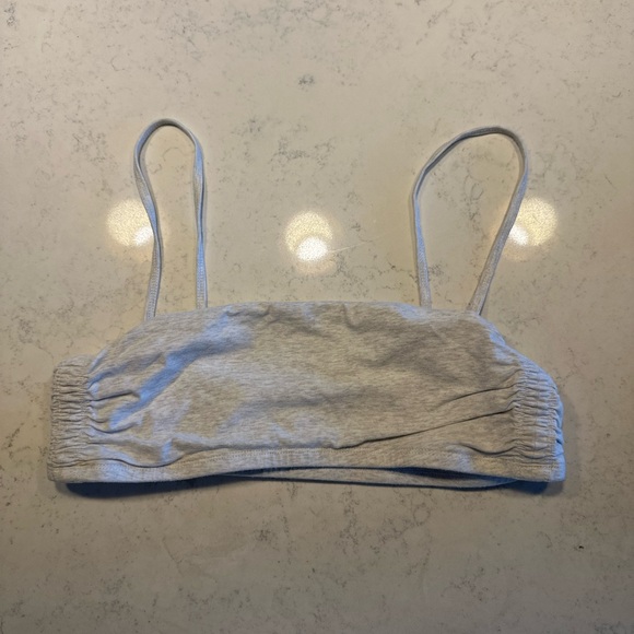 Aritzia TNA Light Gray Bralette - Picture 1 of 3